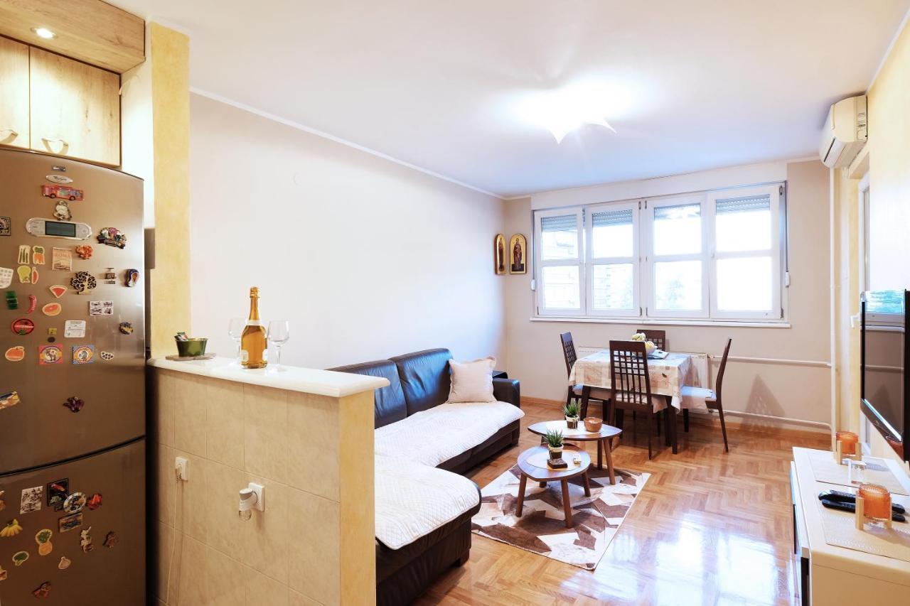 Sky City View Apartment & Big Terrace 베오그라드 외부 사진